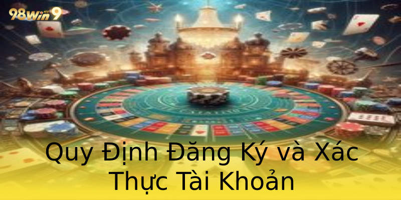 Quy Định Đăng Ký và Xác Thực Tài Khoản Quy Định Đăng Ký và Xác Thực Tài Khoản